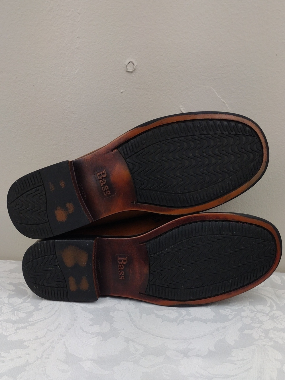 Weejuns Bass Katherine III Brown Leather Round Toe Slip On Penny Loafer Shoe - Picture 7 of 16